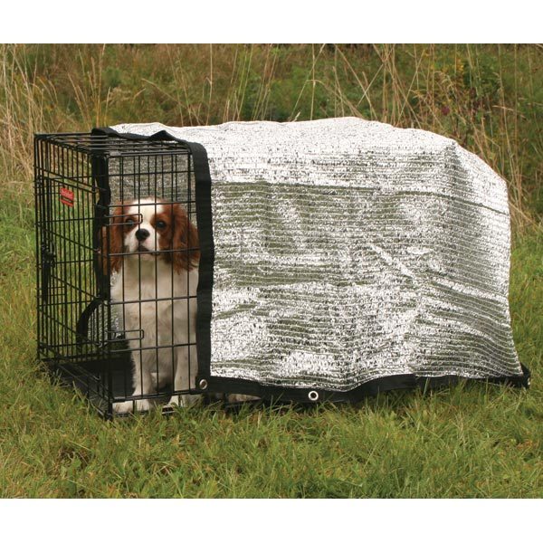 Dog Crate Covers Solar Shade Canopies Block Sunlight Keep Pets